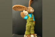 Hase mit Muschel